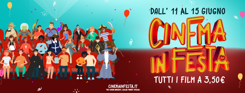 CINEMA IN FESTA DAL 18 AL 22 SETTEMBRE